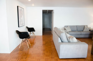 Prince edward county cottage rental living room